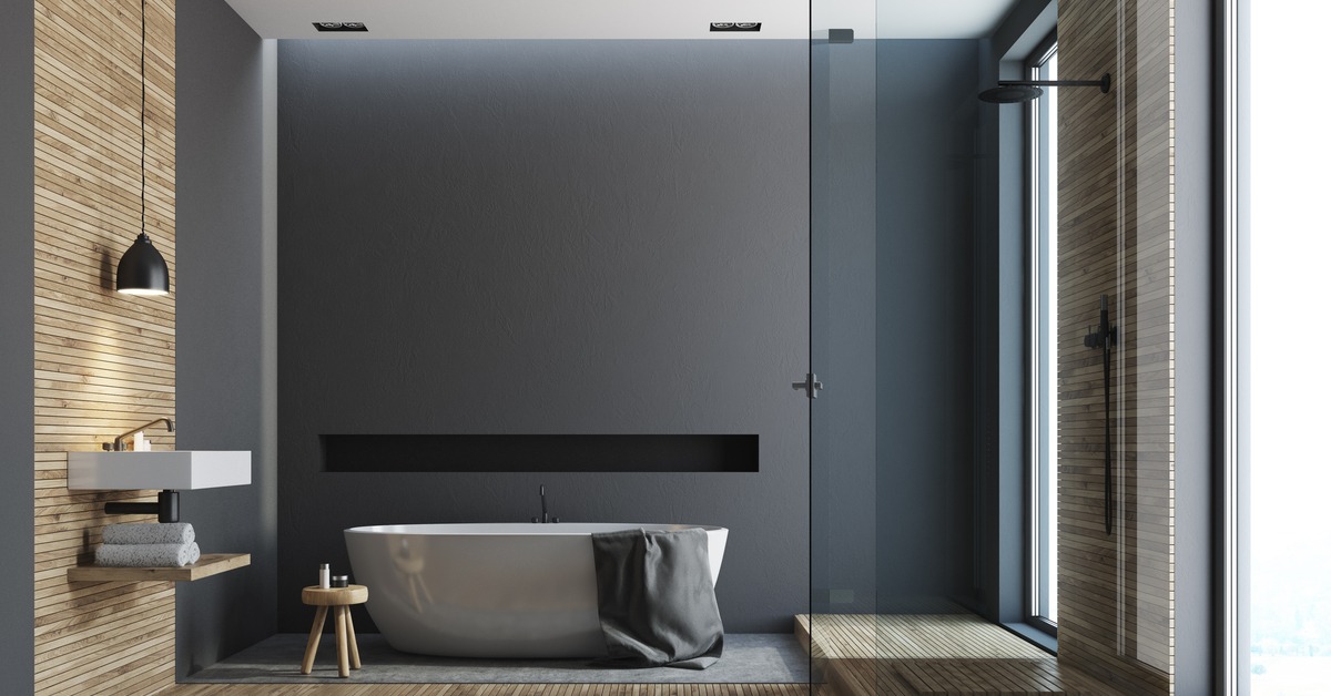 Standard bathroom sizes at home