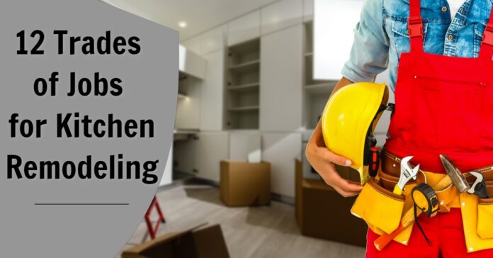 The procedure for repairing a kitchen