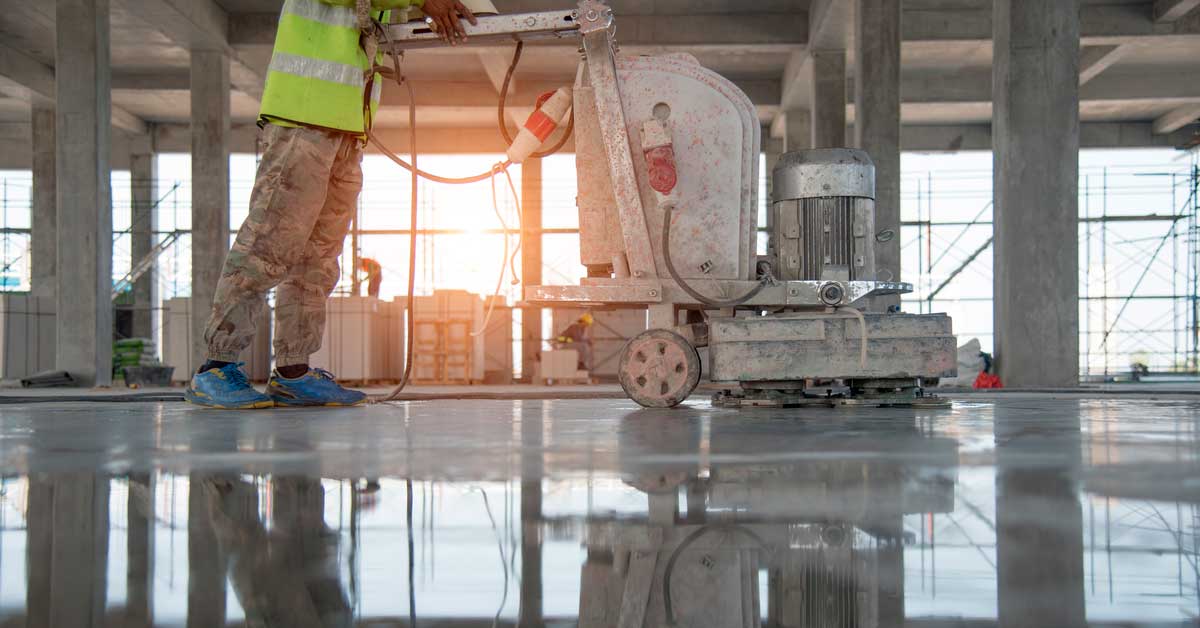 Residential and commercial concrete floor difference