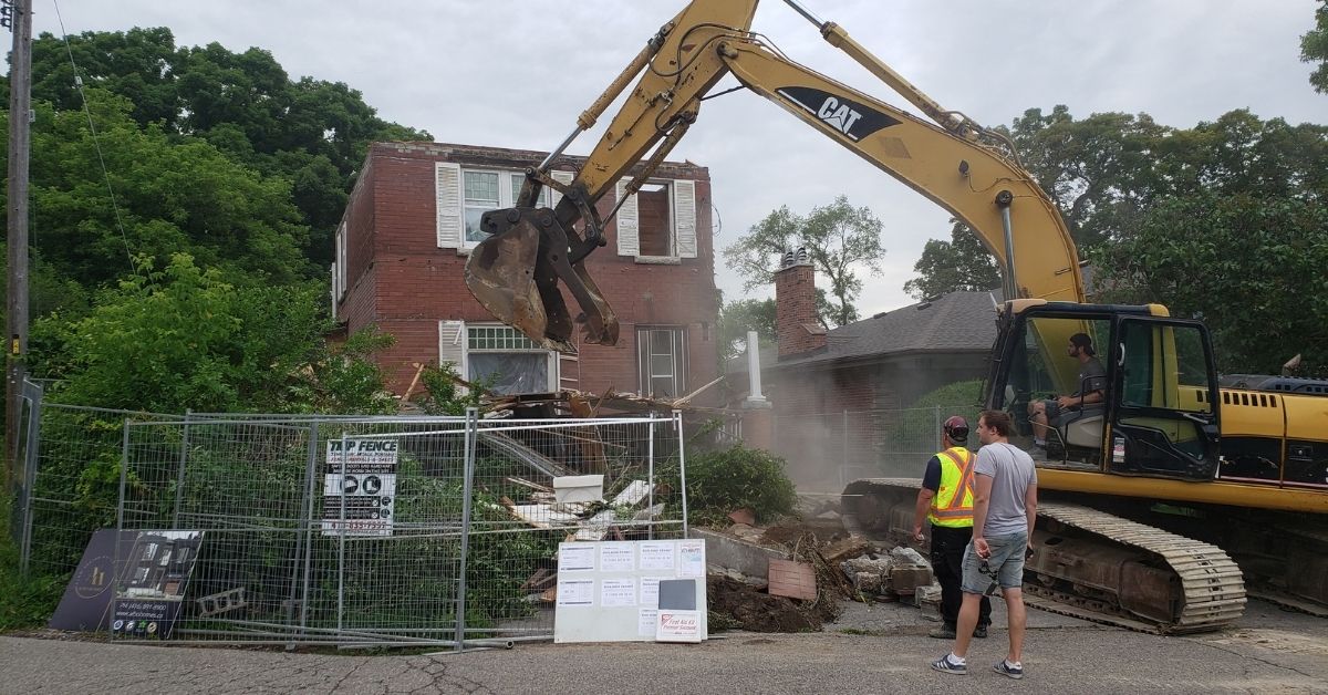 House demolition