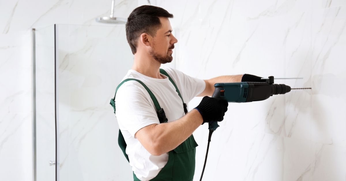 Drill through the Tile